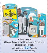 Clicks Safety 1st Hardware Products-Each