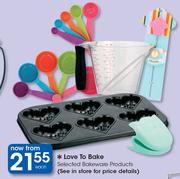 Love To Bake Selected Bakeware Products-Each