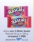 Mister Sweet Rascals 50gm Or 125gm-Per Pack