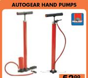 Autogear Hand Pumps With Booster & Gauge PU01BG