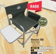 Campmaster Director 200 Steel Chair