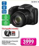 Canon SX530 Ultra Zoom Powershot Camera Bundle-Per Bundle