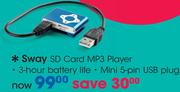 Sway SD Card MP3 Player