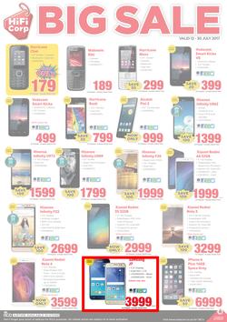 HiFi Corp : Big Cellular Sale (12 July - 30 July 2017), page 1