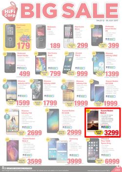 HiFi Corp : Big Cellular Sale (12 July - 30 July 2017), page 1