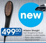 Salon Straight Hair Straightener Brush-Each