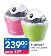 Safeway Mini Ice-Cream Maker