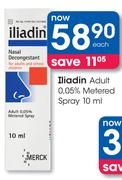 Iliadin Adult 0,05% Metered Spray-10ml