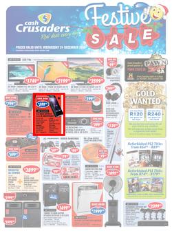 Cash Crusaders : Festive Sale (8 Dec - 24 Dec 2014), page 1