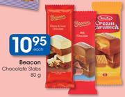 Beacon Chocolate Slabs-80g Each