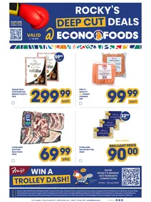 Econo Foods Somerset West : Rocky's Deep Cut Deals (2 April - 25 April 2024)