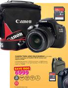Canon Twin Lens DSLR Bundle EOS1300D