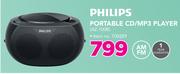 Philips Portable CD/MP3 Player AZ-100B