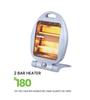 Homestar 2 Bar Quartz Heater HS-106D 54-130