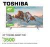 Toshiba 43" Smart FHD Television 43S25KN/43V35KND 23-786