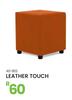 Leather Touch Ottoman 40-852