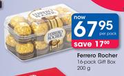 Ferrero Rocher 16-Pack Gift Box-200g Per Pack