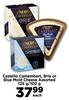 Castello Camembert, Brie Or Blue Mold Cheese Assorted-125g/100g Each