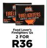 Food Lover's Firelighters-For 2 x 12s