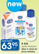 E45 Junior Products-Each