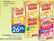 Cerelac Stage 1,2 Or 3 Baby Cereal-250g Each
