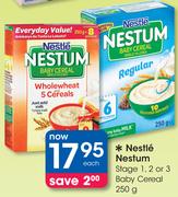 Nestle Nestum Stage 1,2 Or 3 Baby Cereal-250g Each