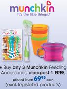 Munchkin Feeding Accessories(Excl. Legislated Products)-Each