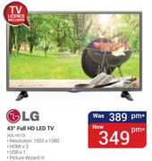 LG 43" Full HD LED TV 43LH510