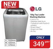 LG 16Kg Top Loader Washing Machine T1603TEFTS