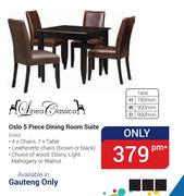 Linea Classica Oslo 5 Piece Dining Room Suite (Gauteng Only)