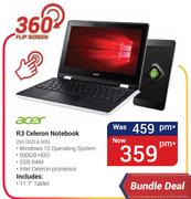 Acer R3 Celeron Notebook NX.G0ZEA005