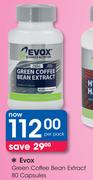Evox Green Coffee Bean Extract 80 Capsules-Per Pack