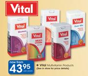 Vital Multivitamin Products-Per Pack