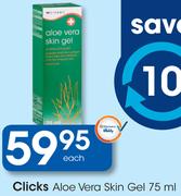Clicks Aloe Vera Skin Gel-75ml