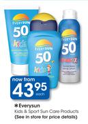 Everysun Kids & Sport Sun Care Products-Each