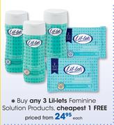 Lil-Lets Feminine Solution Products-Each