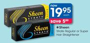 Sheen Strate Regular Or Super Hair Straightener-Each