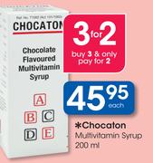 Chocaton Multivitamin Syrup-200ml Each