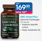 GNC Herbal Plus Garcinia Cambogia 90 Capsules-Per Pack