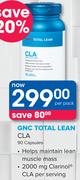 GNC Total Lean CLA 90 Capsules-Per Pack