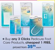 Clicks Pedicure Foot Care Products-Each