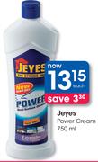 Jeyes Power Cream-750ml Each