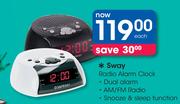 Sway Radio Alarm Clock-Each