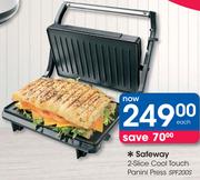Safeway 2 Slice Cool Touch Panini Press SPF200S