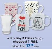 Clicks Mugs-Each