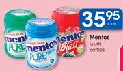 Mentos Gum Bottles-Each
