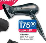 Safeway 2200 Watt Expert Hairdryer JA2852