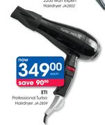 ETI Professional Turbo Hairdryer JA-2859
