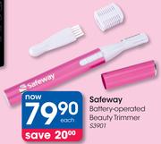 Safeway Battery-Operated Beauty Trimmer S3901