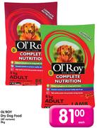 Ol'Roy Dry Dog Food(All Variants)-8Kg Each